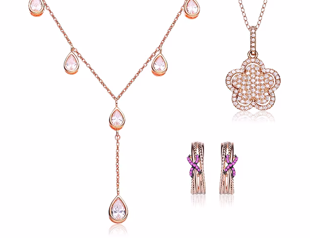 80 Off Megan Walford Rose Tone Jewelry at MYHABIT