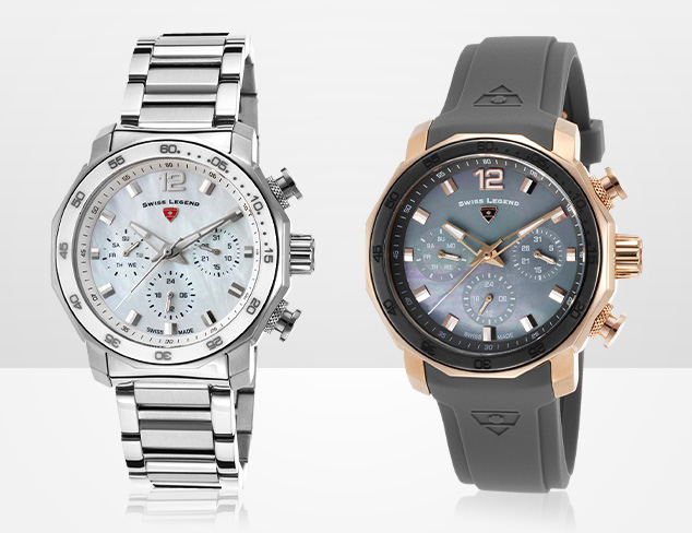 80 Off & More Swiss Legend Watches at MYHABIT