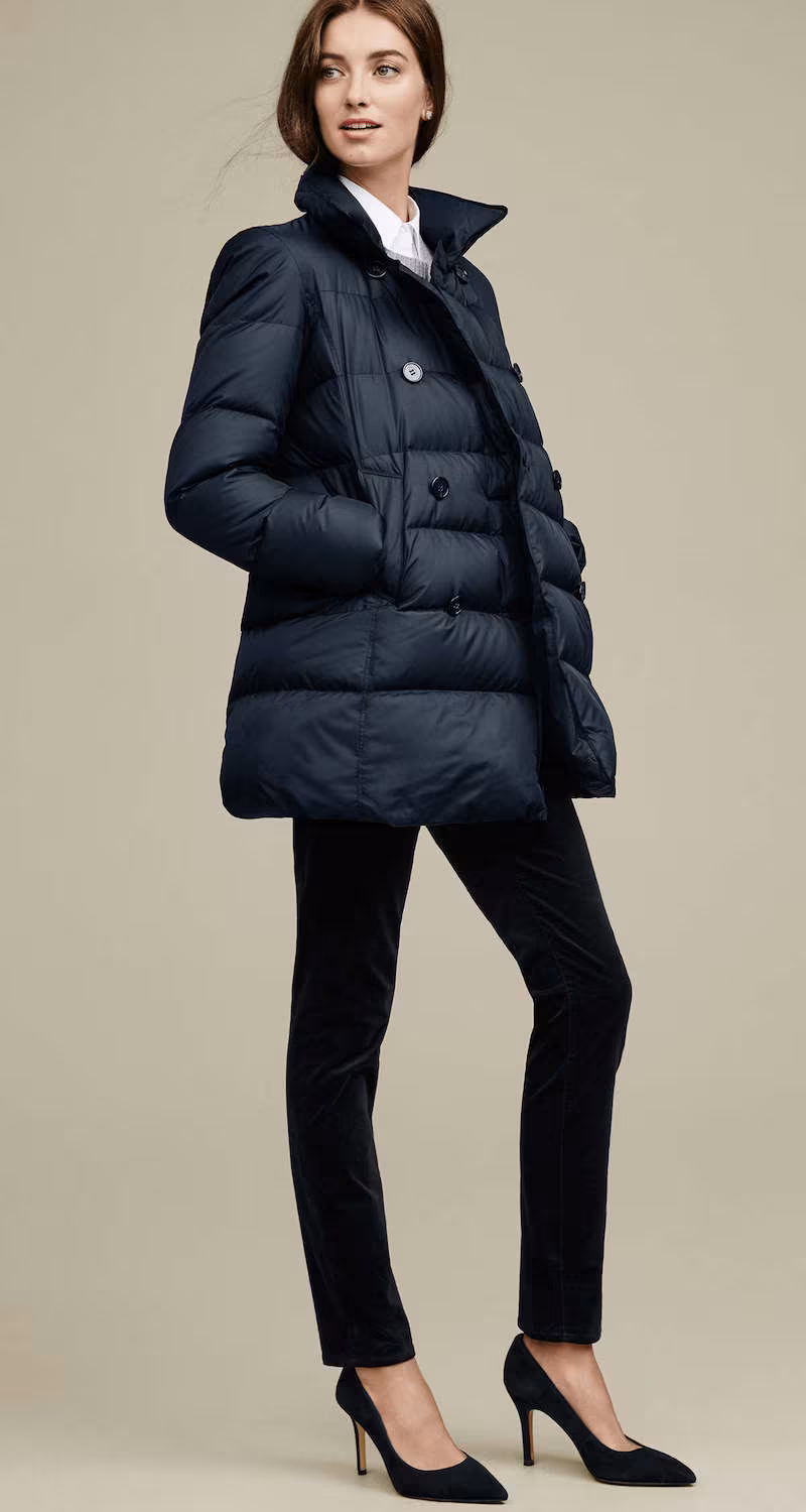 Ann Taylor Peacoat Puffer