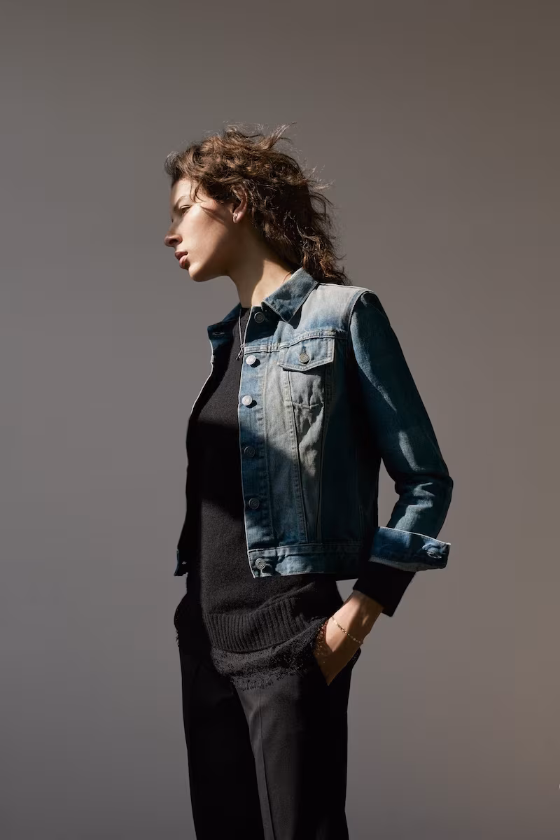Barneys New York XO Jennifer Meyer Denim Jacket