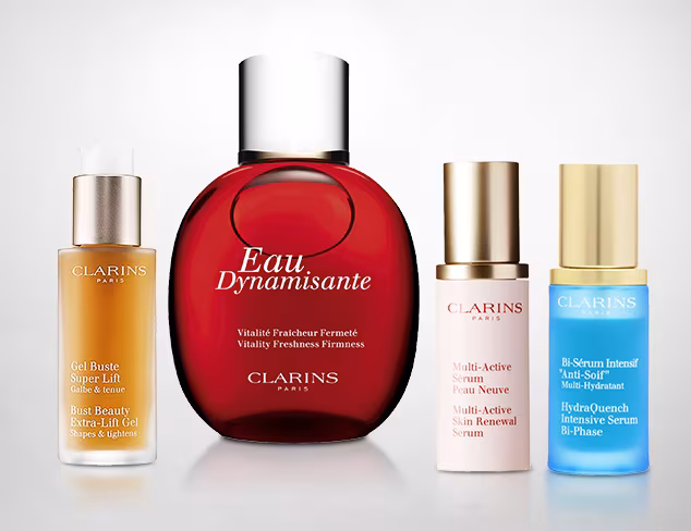 Clarins, Guerlain & Shiseido at MYHABIT