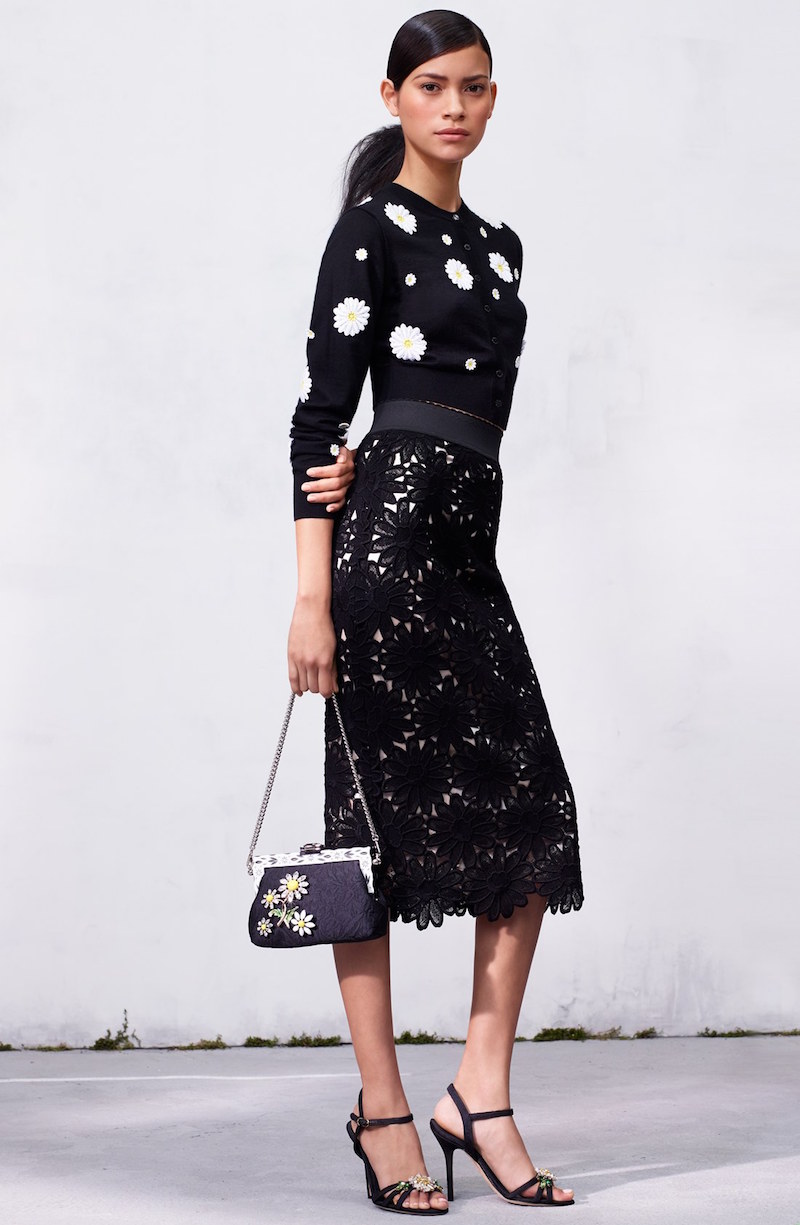 Dolce&Gabbana Macramé Lace Skirt