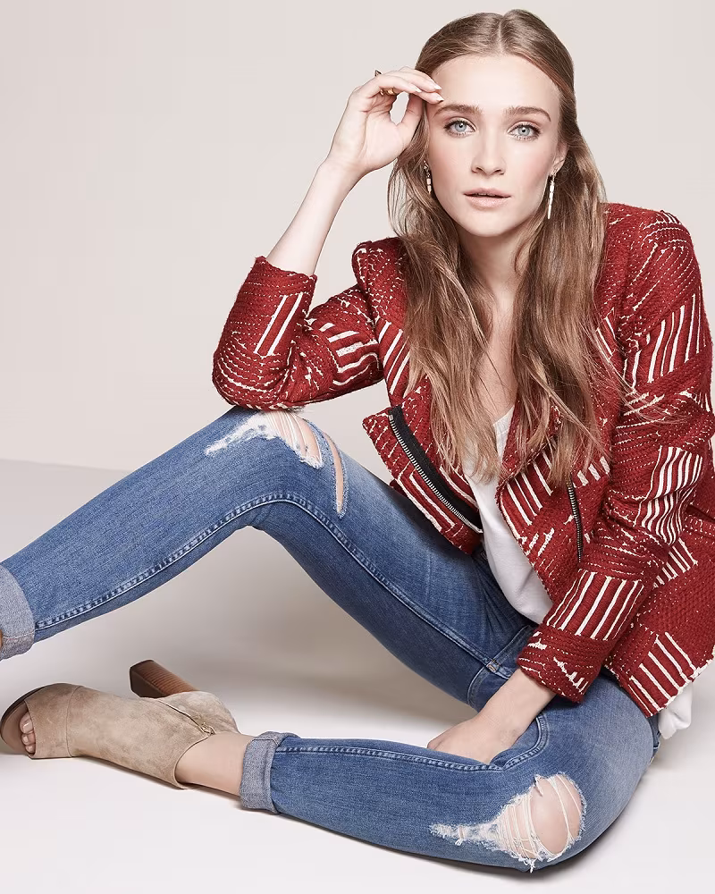 IRO Mepsie Tweed Multipattern Jacket