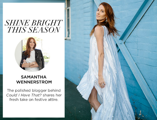 Shine On Samantha Wennerstrom’s Party Picks at MYHABIT