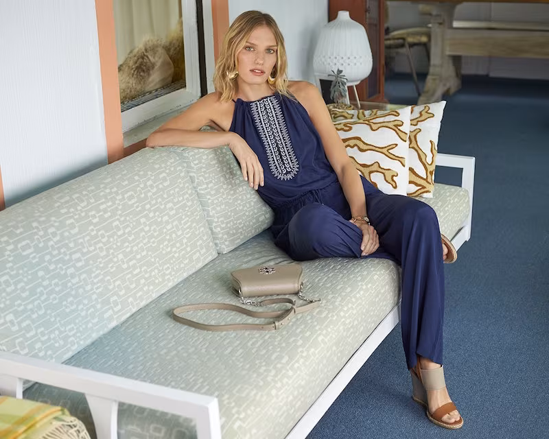 Tory Burch Embellished Jumpsuit
