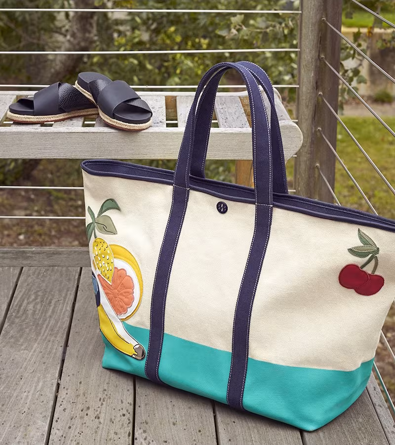 Tory Burch Penn Applique Zip Tote