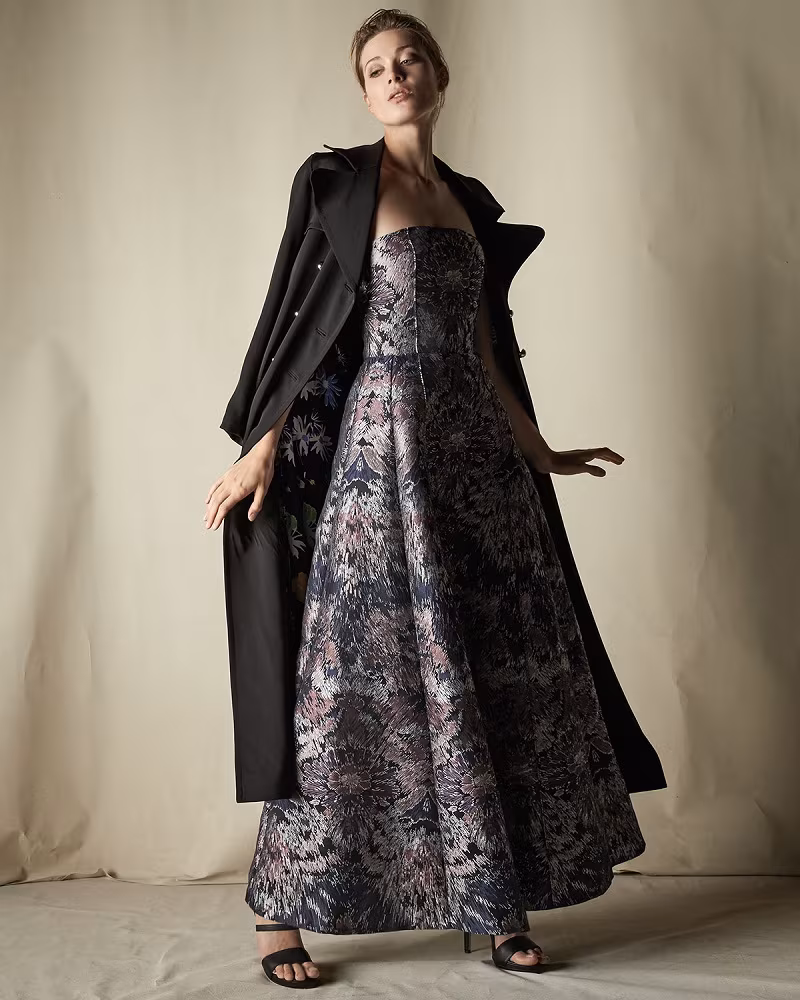 Creatures of the Wind Wide-Collar Double-Breasted Trenchcoat