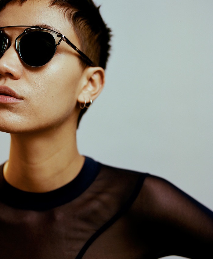 Dior Black Technologic Sunglasses-
