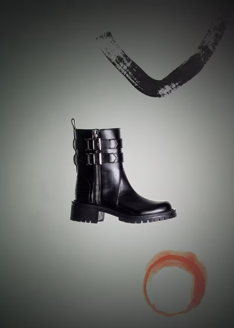 Givenchy Leather Biker Boots