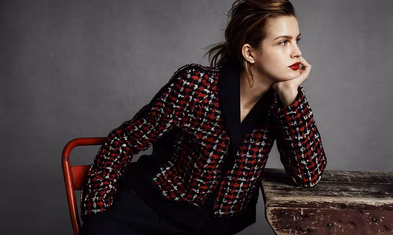 Haider Ackermann Wool-blend bouclé jacket