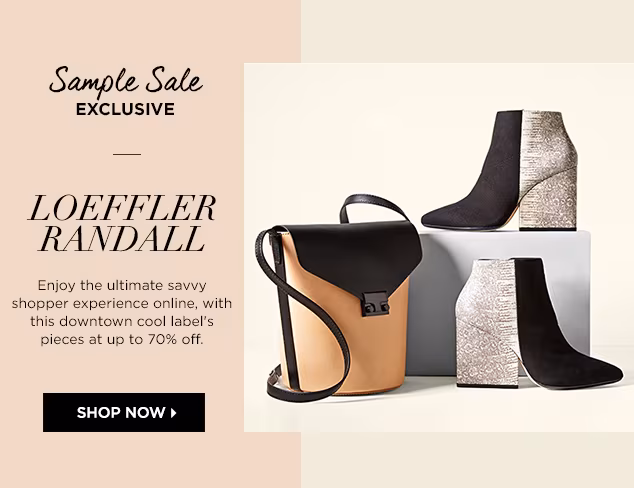 Loeffler Randall Shoes & Handbags at MYHABIT