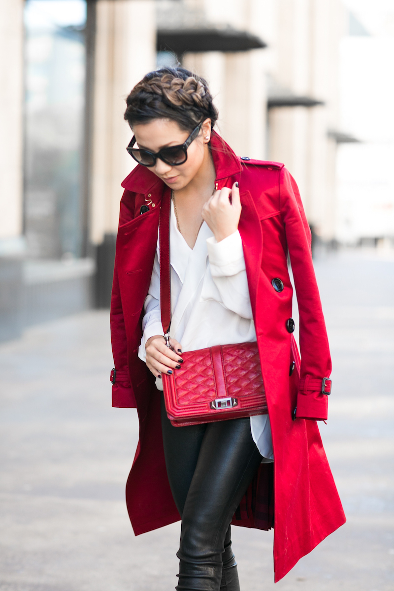 Rebecca Minkoff LA Love Quilted Leather Crossbody Bag