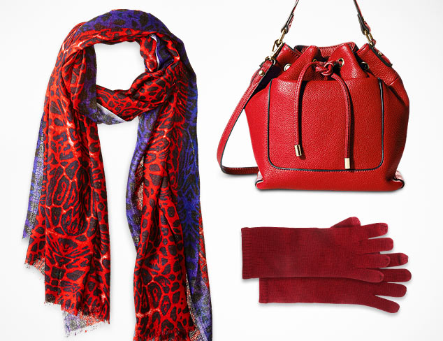 Shades of Red Bold to Burgundy at MYHABIT