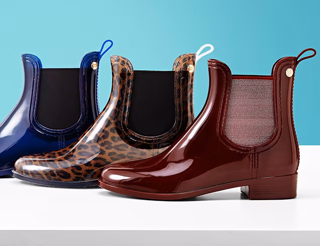 Stormy Weather Rain Boots feat. Gioseppo at MYHABIT