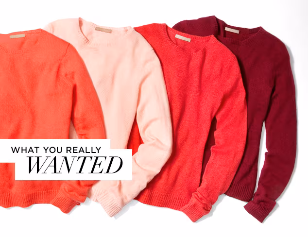 What You Really Wanted Cashmere at MYHABIT