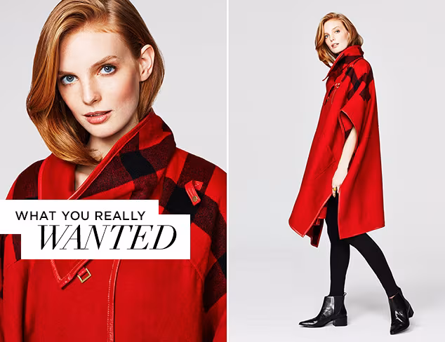 What You Really Wanted Luxe Outerwear at MYHABIT