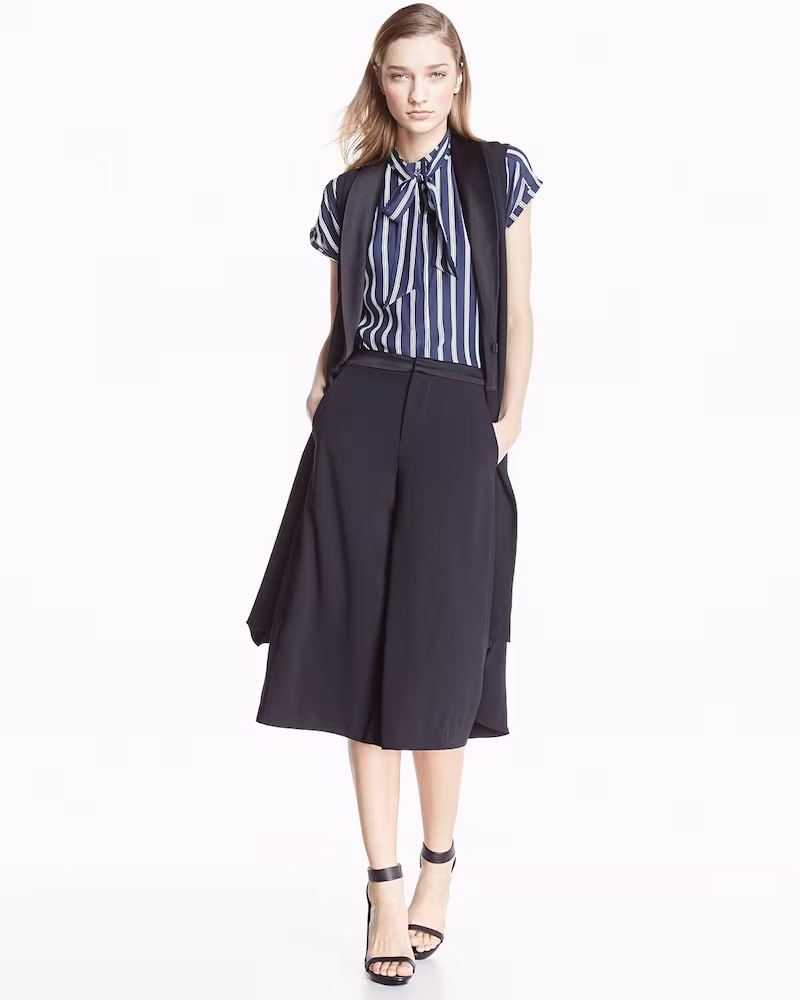 Alice + Olivia Soni Long Sleeveless Jacket