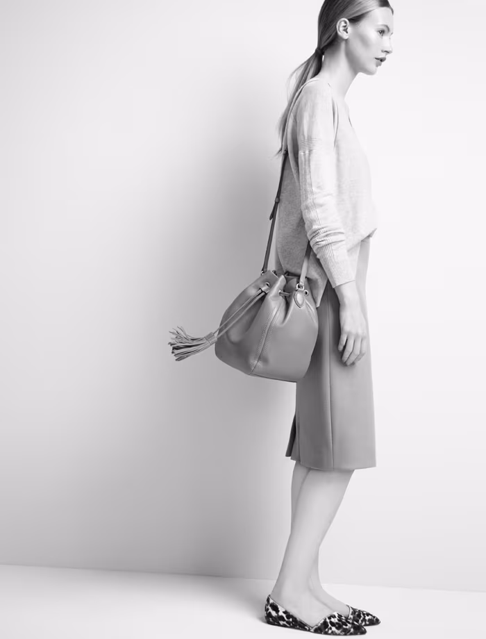 J.Crew Collection Cashmere Pocket V‑Neck Sweater