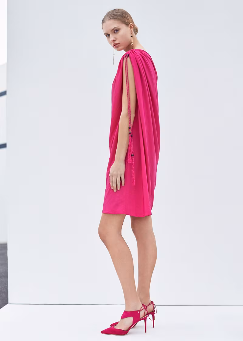 Lanvin One Shoulder Dress