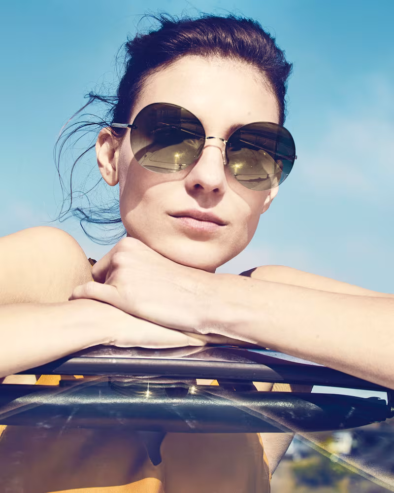 Oliver Peoples Jorie Round Sunglasses