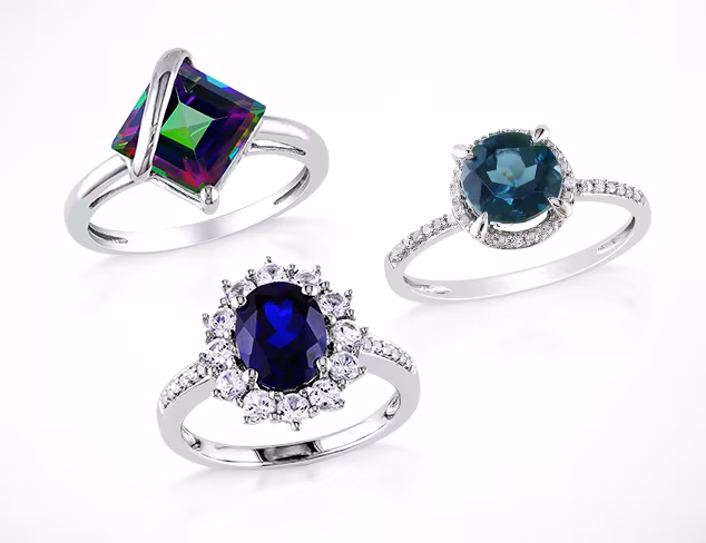 Pop Rocks Gemstone Rings at MYHABIT