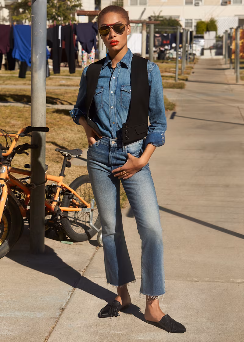 Saint Laurent Western Denim Shirt