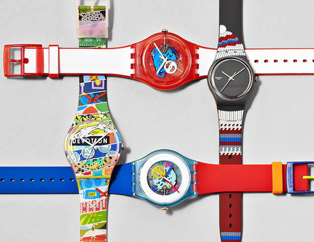 Sporty Watches feat. Swatch at MYHABIT