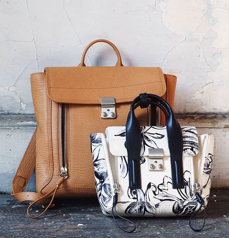 3.1 Phillip Lim Floral Print Pashli Mini Satchel