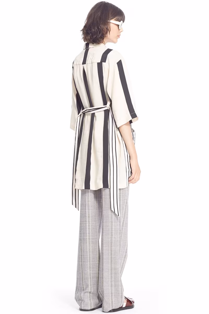 ACNE Studios Cabell Stripe Shirtdress