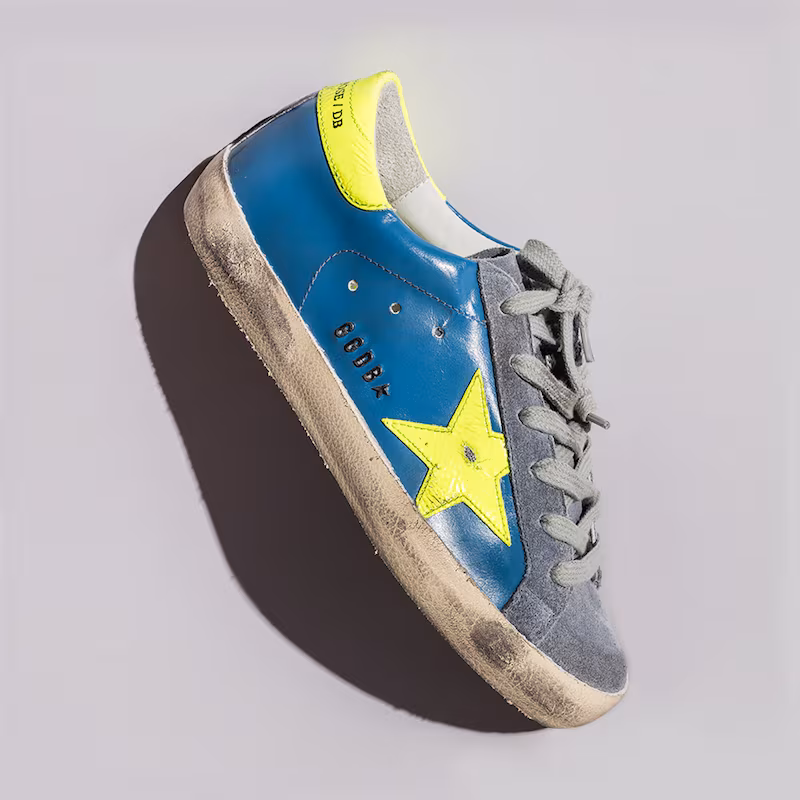 Golden Goose Leather Superstar Low
