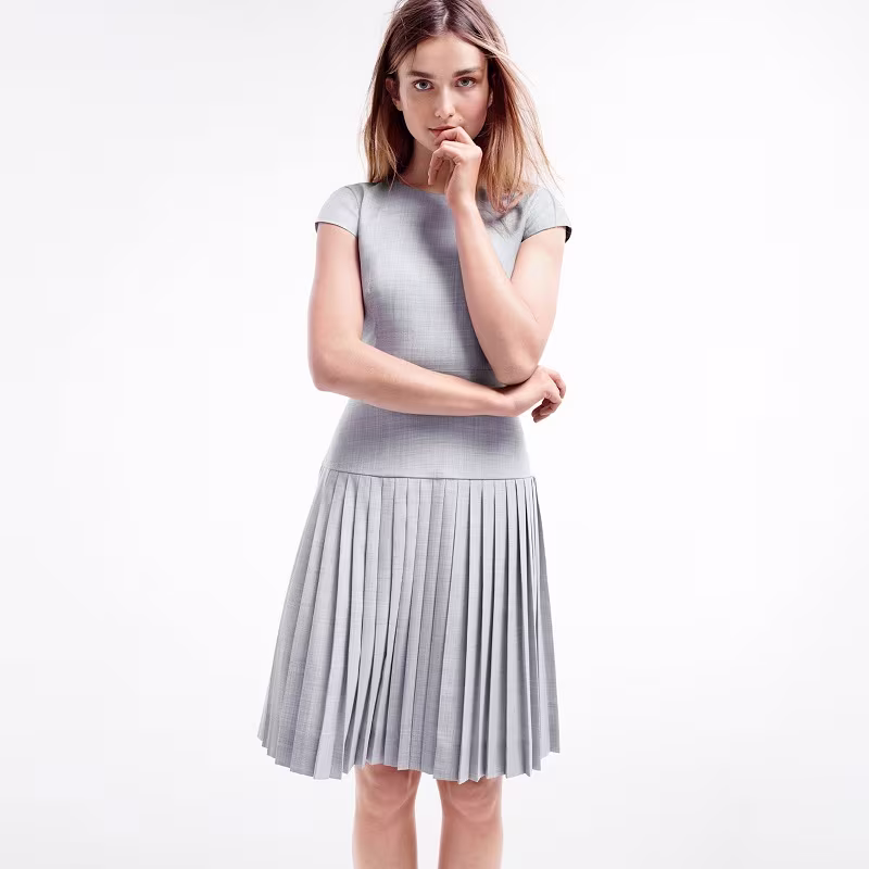 J.Crew 9am dress in Super 120s wool