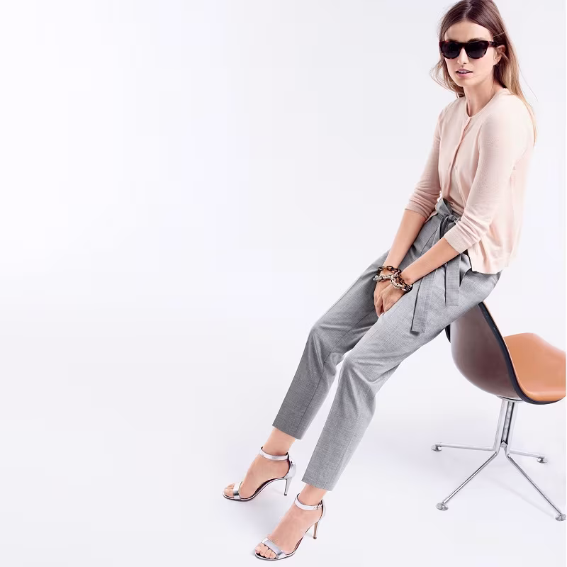 J.Crew Collection featherweight cashmere shell top