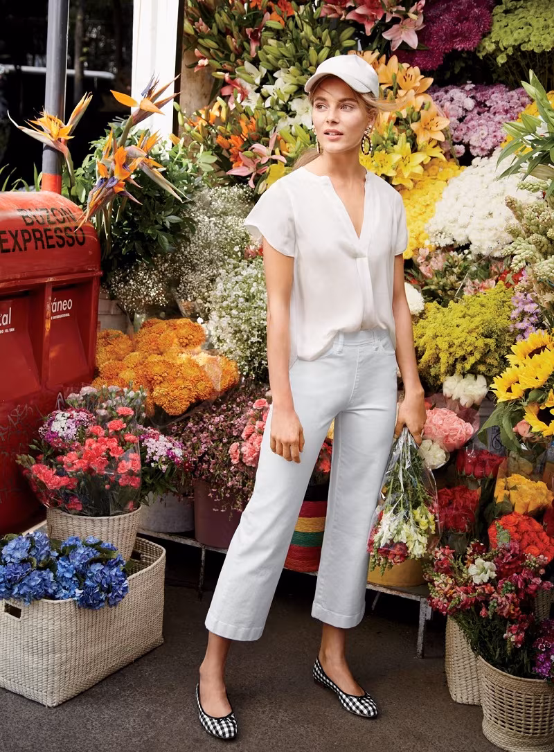 J.Crew Flutter sleeve tops