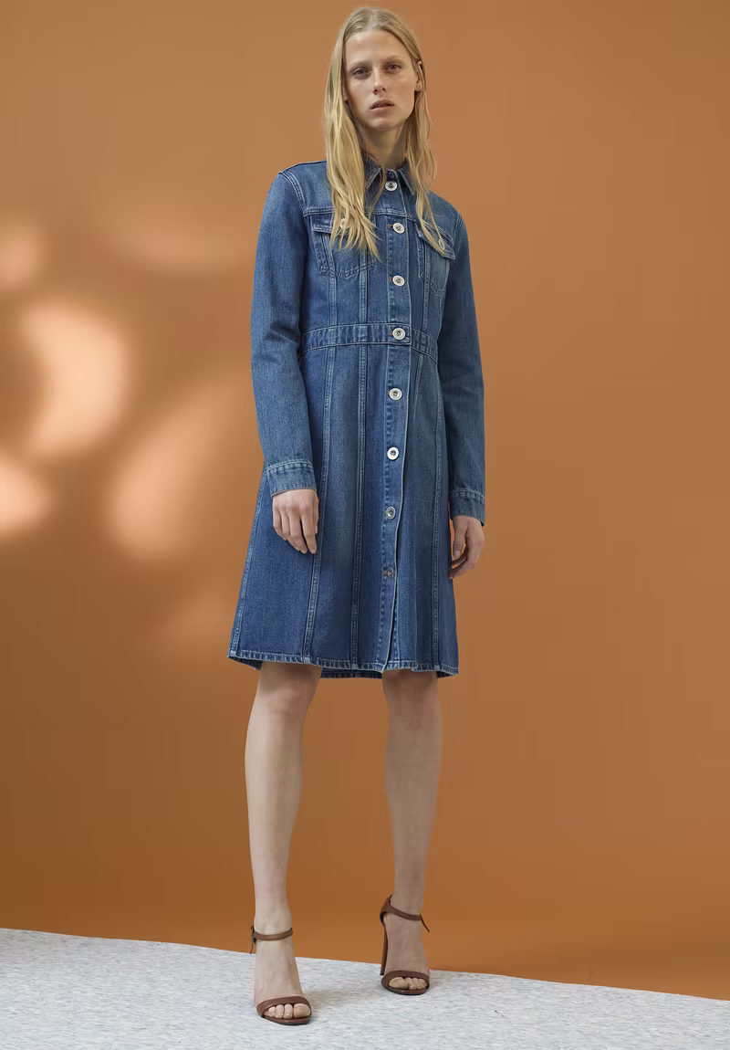 M.i.h Jeans DJ Long-sleeved Denim Dress