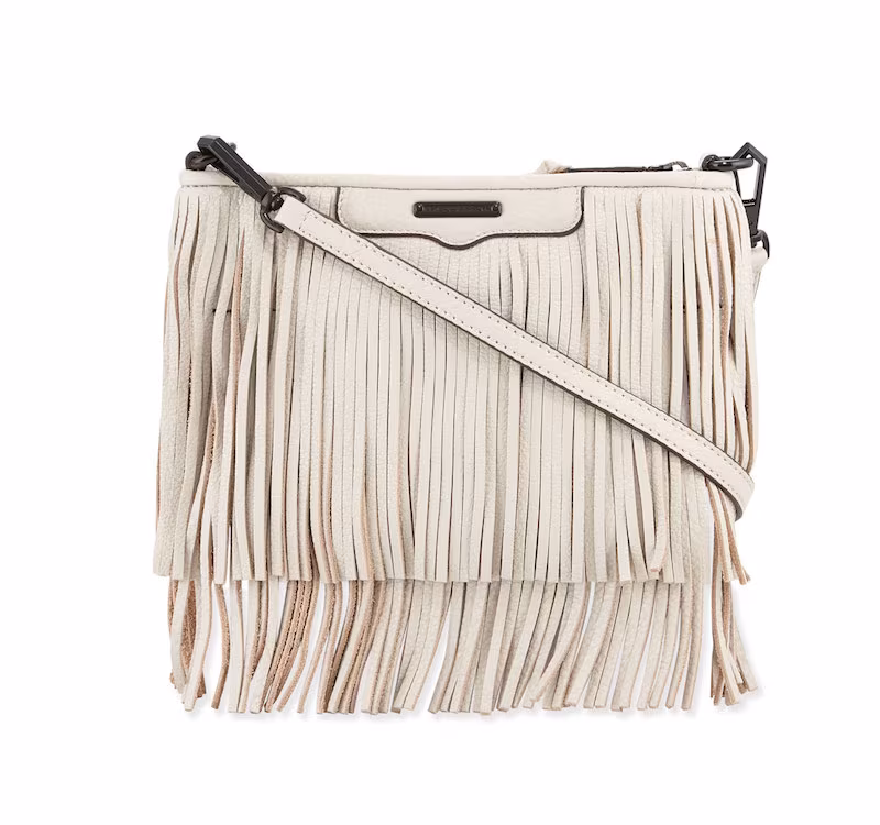 Rebecca Minkoff Finn Fringe Leather Crossbody Bag