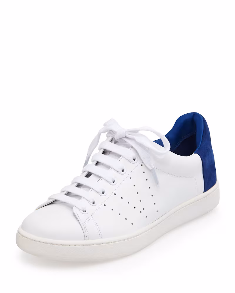 Vince Varin Two-Tone Leather Sneaker