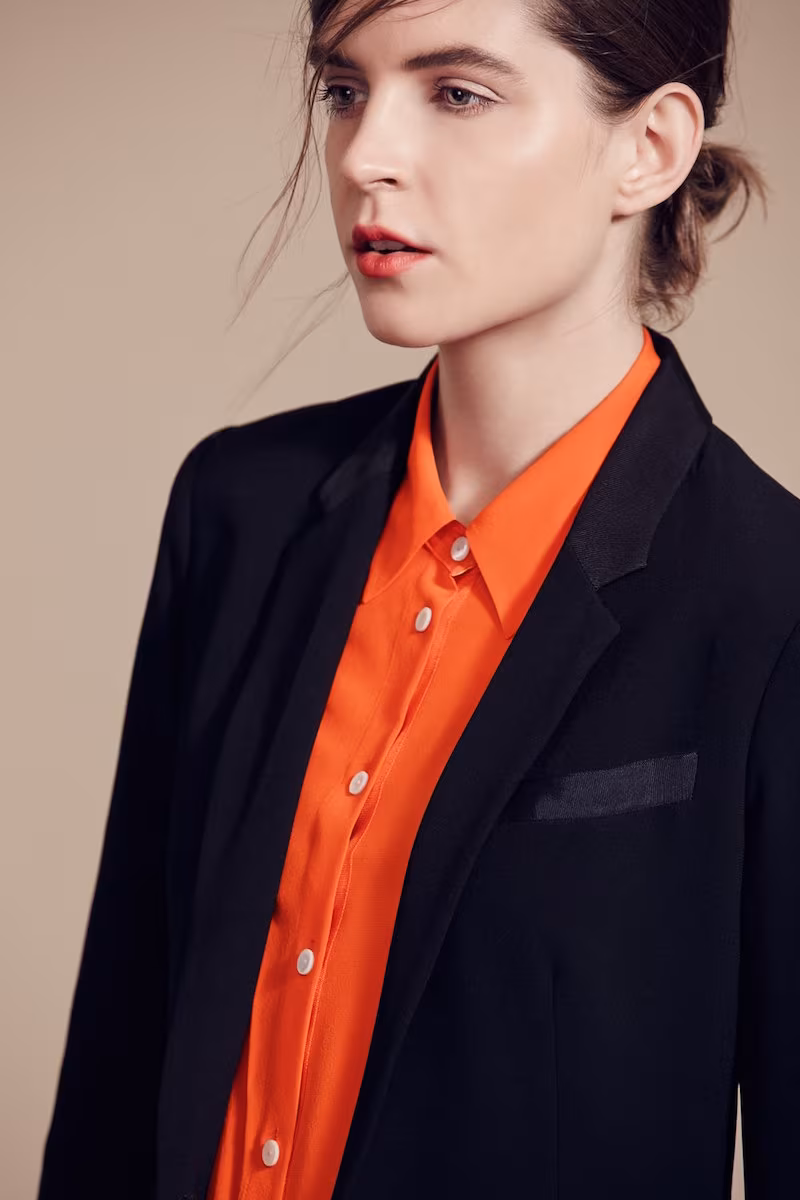 rag & bone Poppy Silk Shirt