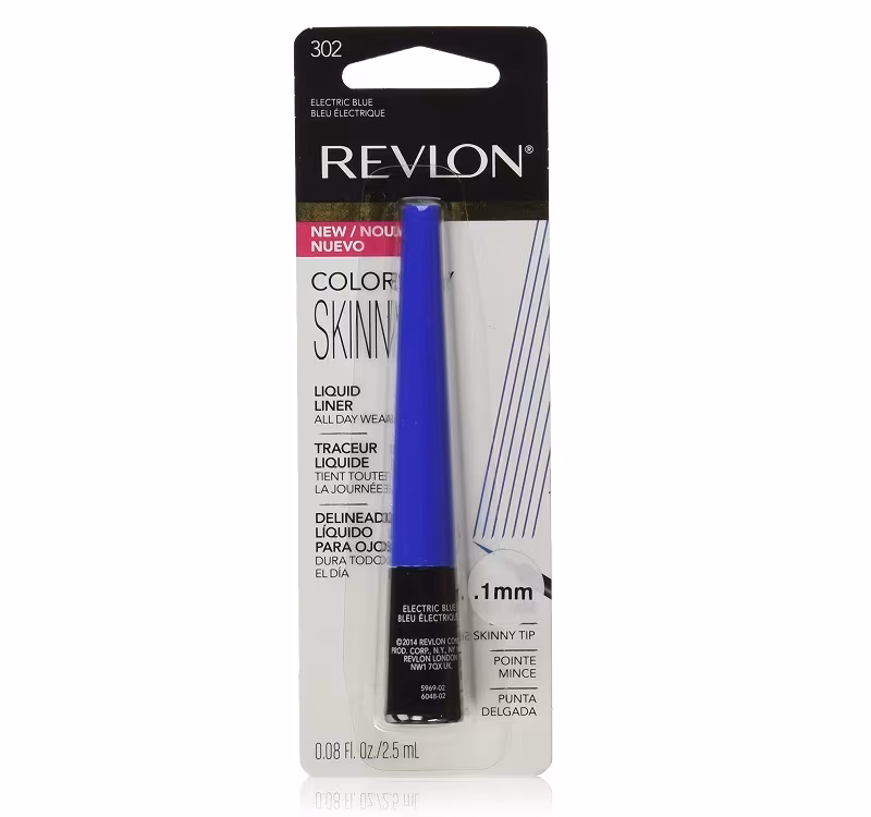 Revlon Colorstay Skinny Liquid Liner, Electric Blue
