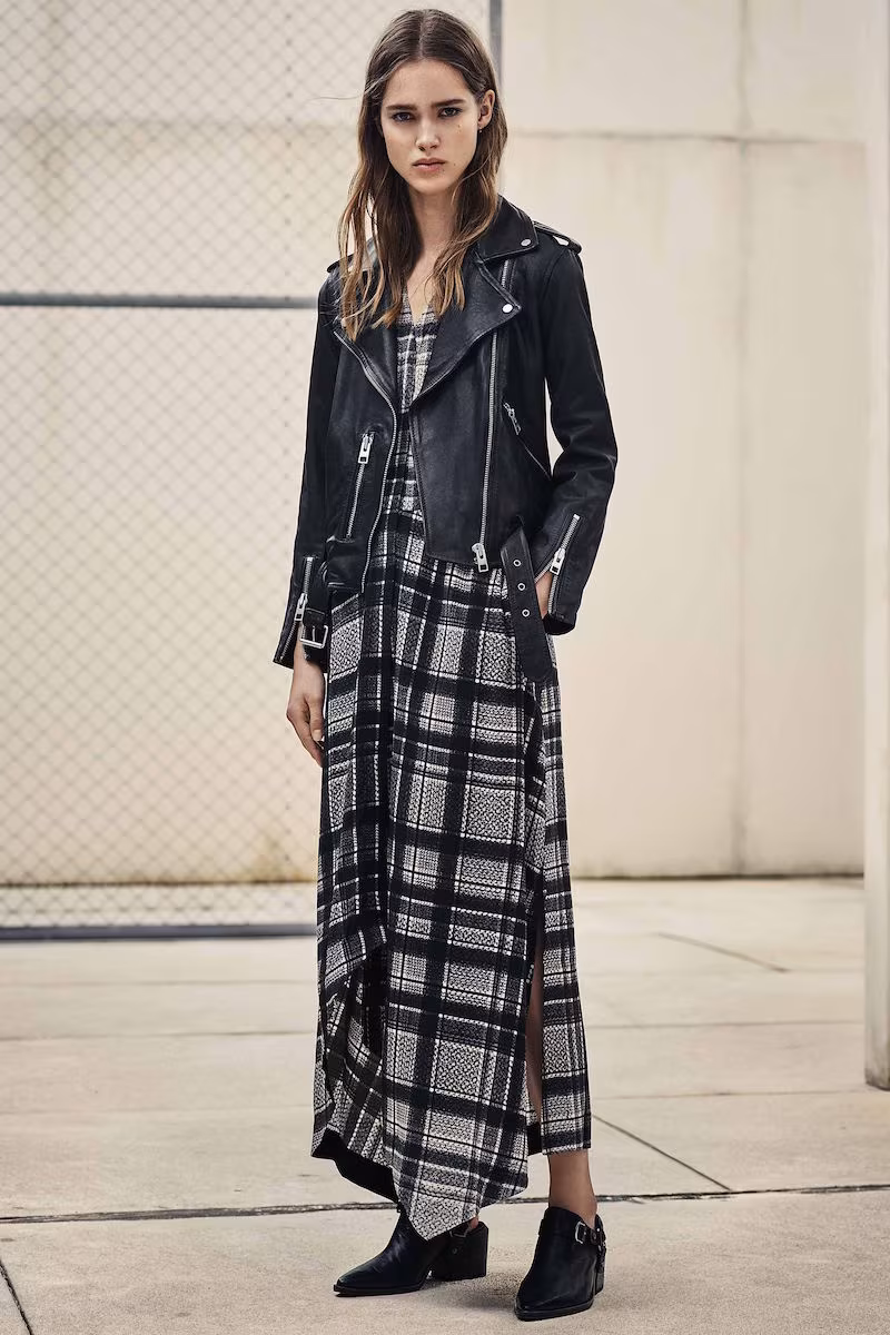 AllSaints Balfern Leather Biker Jacket