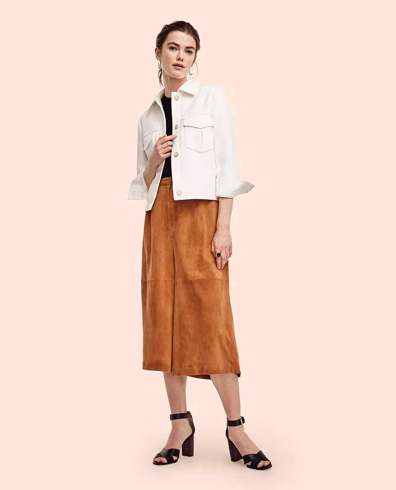 Ann Taylor Side Button Sleeveless Sweater