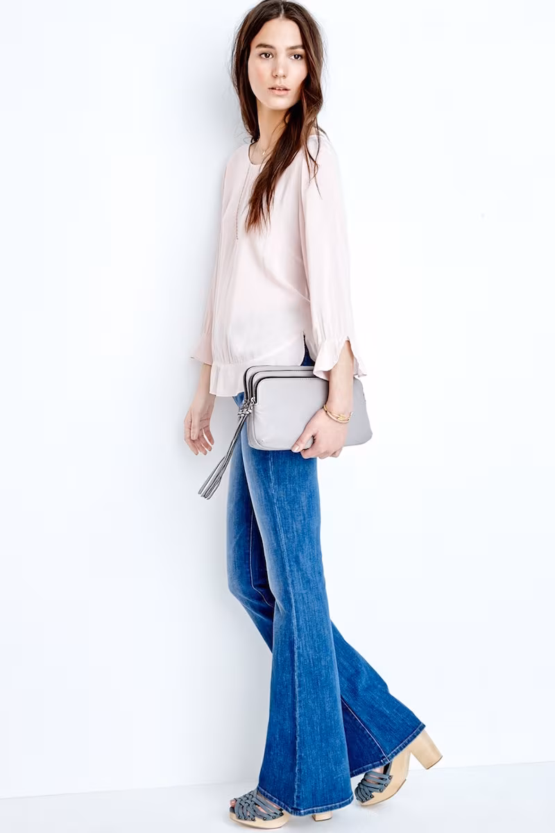 DL1961 Heather High Rise Flare Jeans