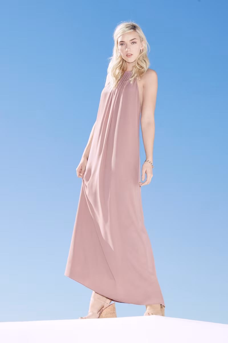 Everly High Neck Maxi Dress