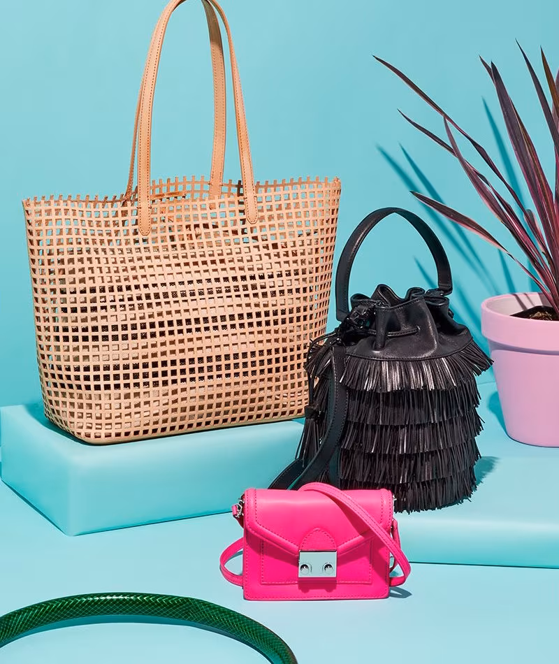Loeffler Randall Perforated Beach Tote