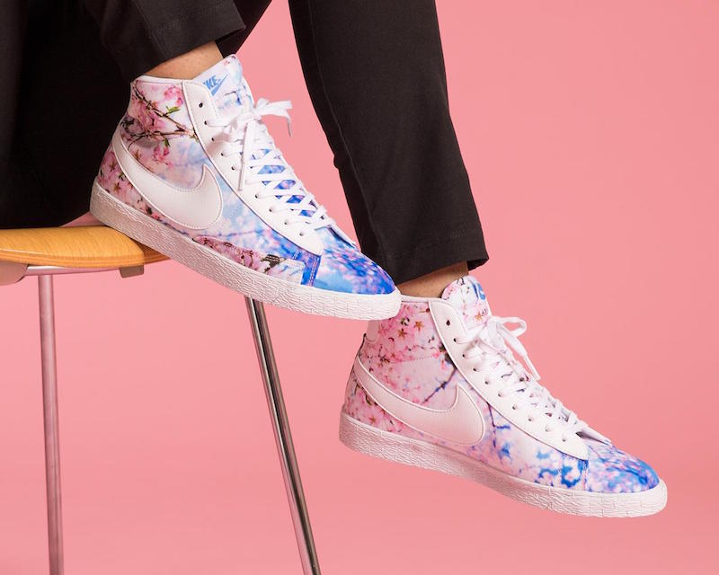 Nike Blazer Mid Print Cherry Blossom