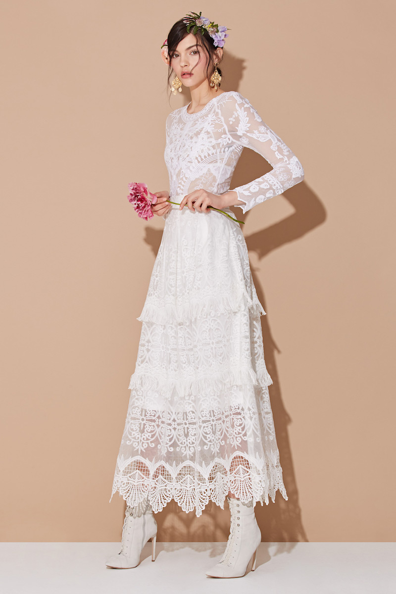 Centerpieces: The Romantics Lace Looks for Spring 2016 - NAWO