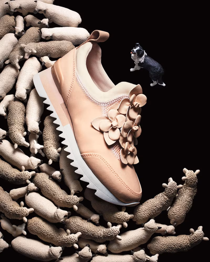 Tory Burch Blossom Neoprene Sneaker