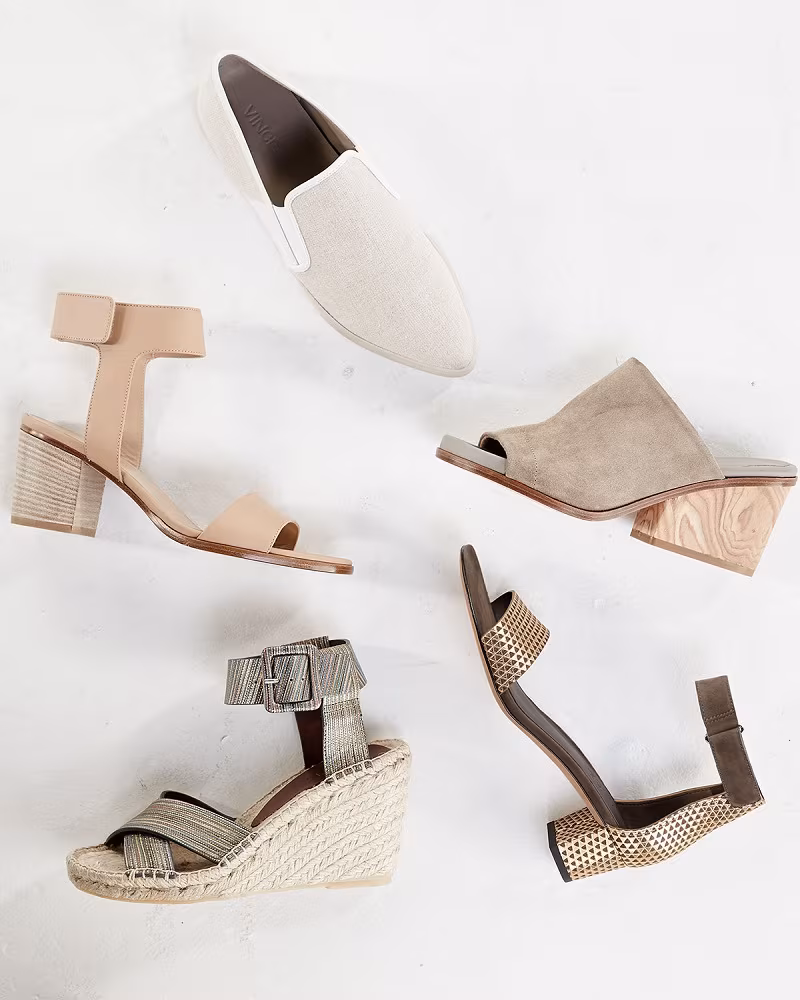 Vince Josslyn Leather City Sandal