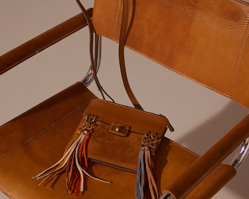 Chloé Jane Fringed Leather Cross-body Bag