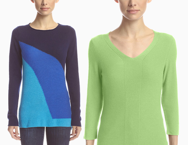 Forté Tops & Sweaters incl. Cashmere & Silk at MyHabit