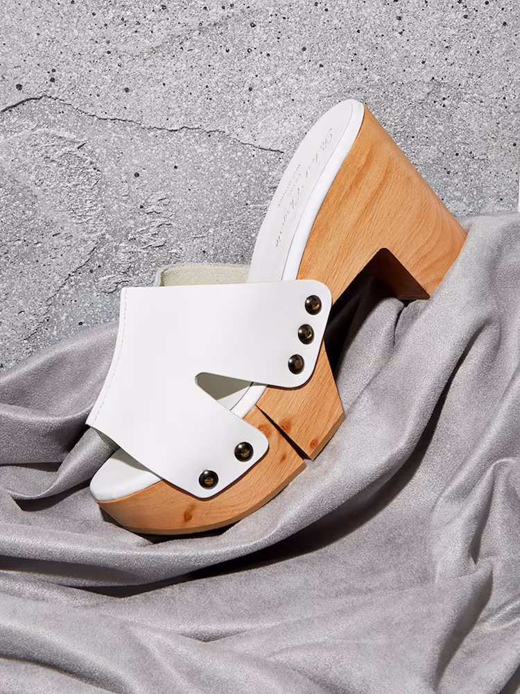 Robert Clergerie Cetri Leather Clogs